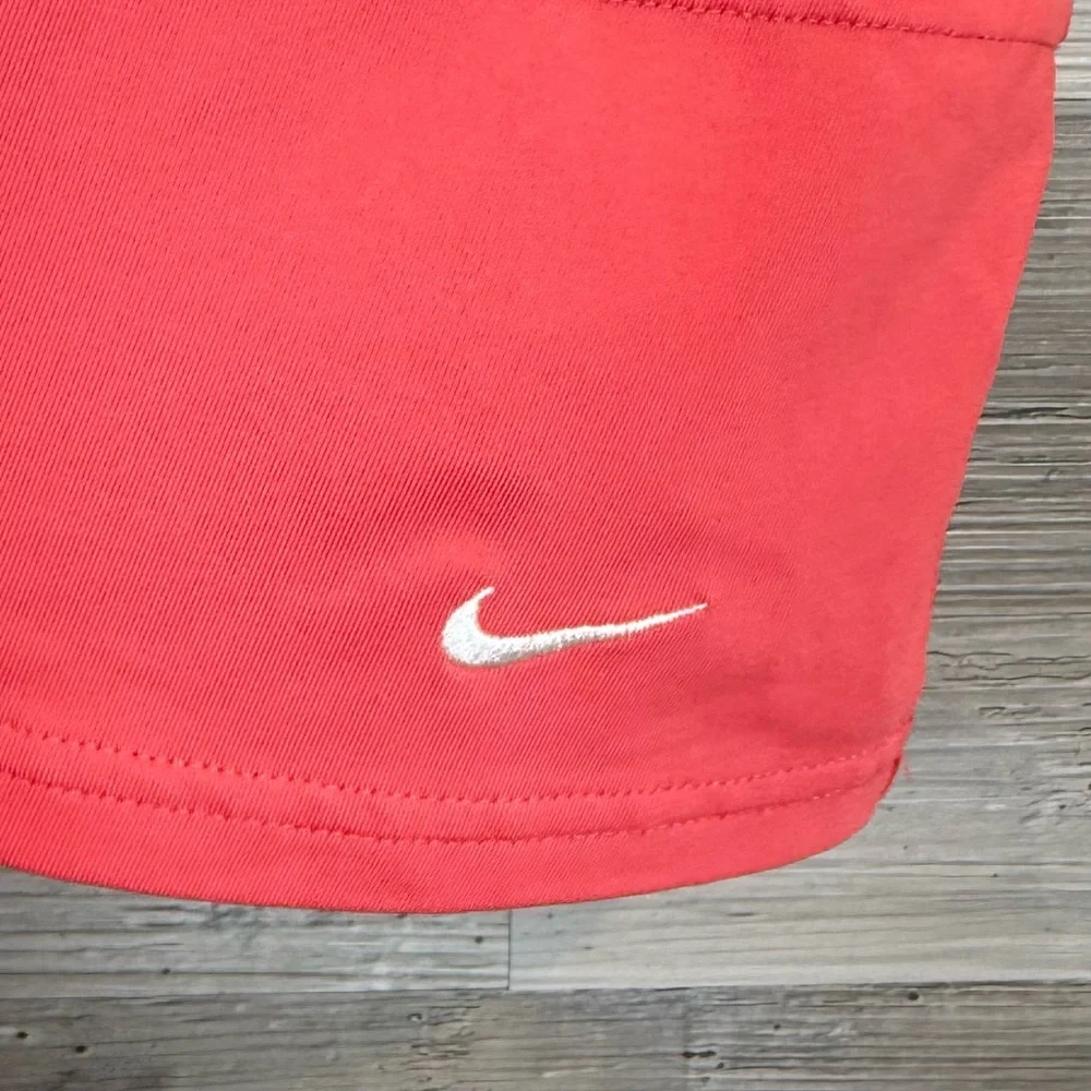 Nike Dri-FIT Coral Pink Tiered Tennis Skort - Size XL - Picture 5 of 9